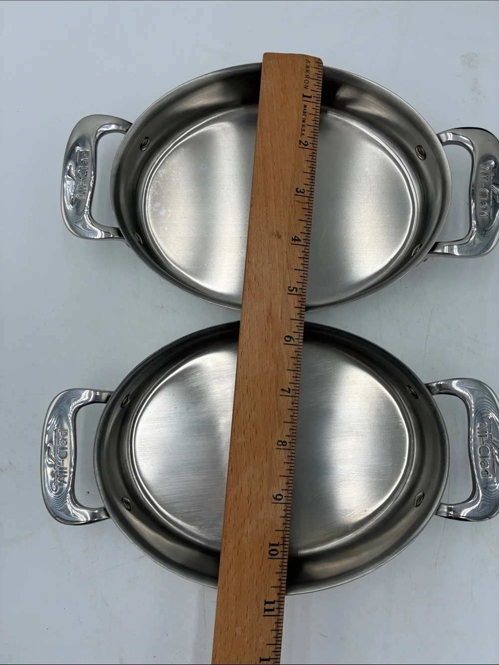 All-Clad Stainless Steel 2-Piece Oval Baker Set